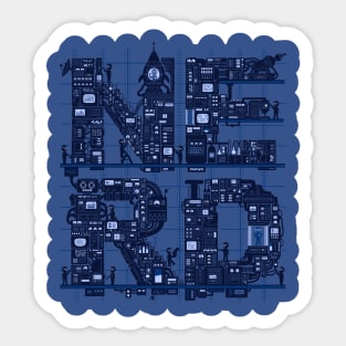 NERD H.Q. Sticker